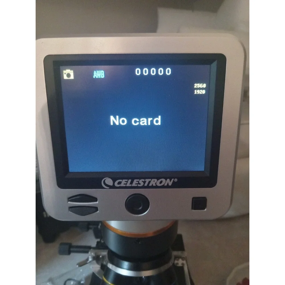 Celestron LCD Deluxe Digital Microscope II No Instructions Nice With‎ Sd Card